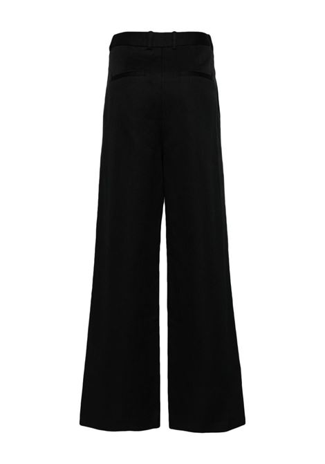 Pantaloni a palazzo Idai in nero - donna LOULOU DE SAISON | IDAIBLK